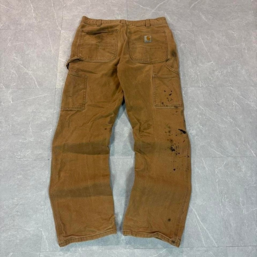 Carhartt‎ brown carpenter pants Size 32" #workwear #skater #utility